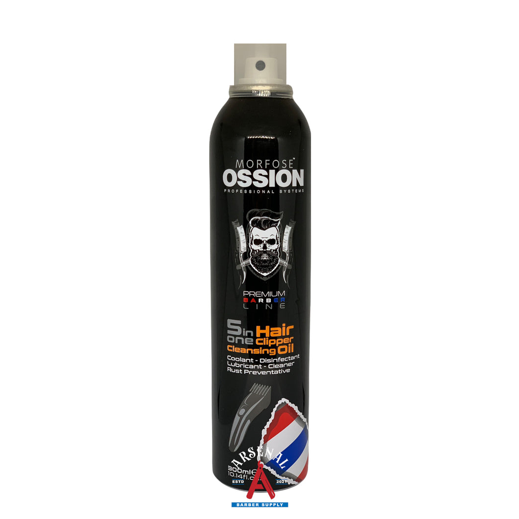 OSSION Hair Clipper Cleansing Oil 5 In One