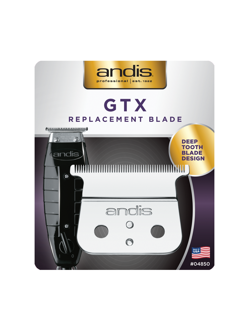 ANDIS GTX DEEP TOOTH REPLACEMENT BLADE