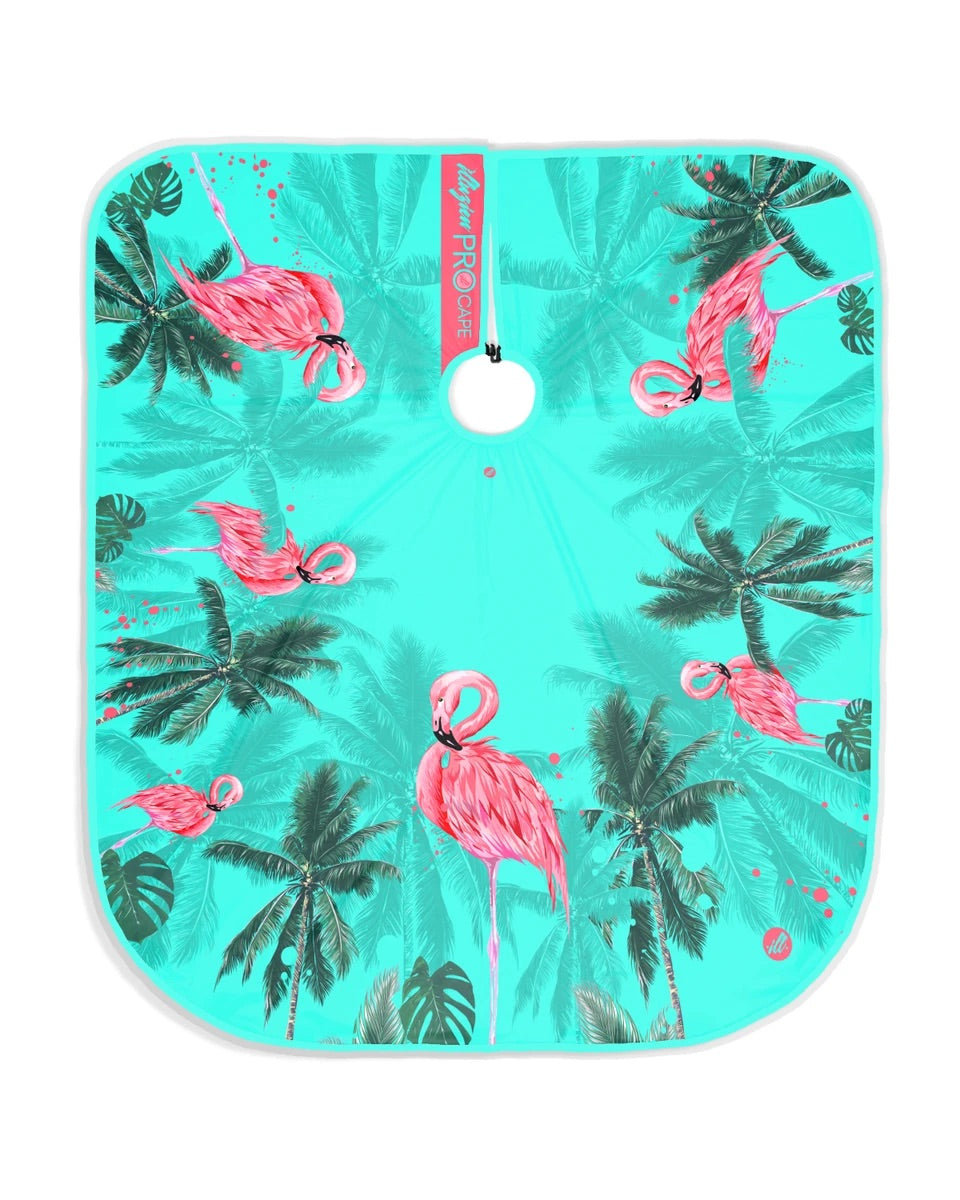 Flamingo Illuzien Barber Cape