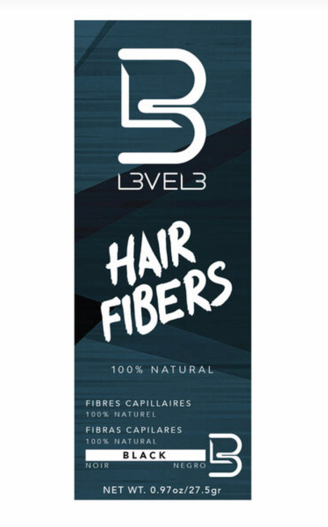 LEVEL 3 Hair Fibers Black