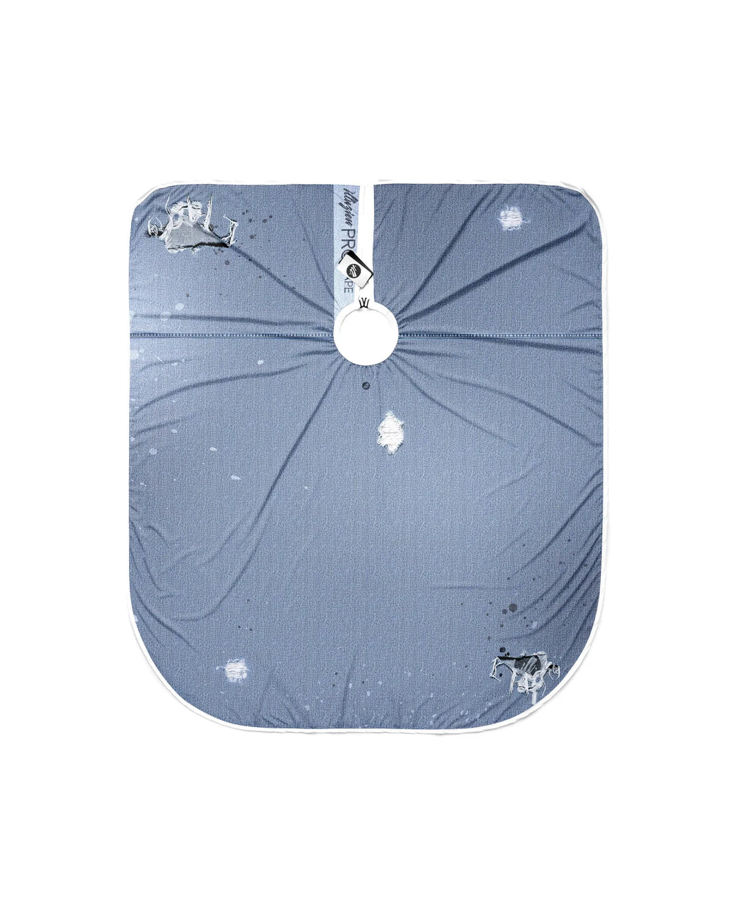 ILLUZIEN Distressed Denim PRO Cape