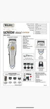 Load image into Gallery viewer, WAHL Senior Cordless METAL Edition Model # 3000112 (in stock)
