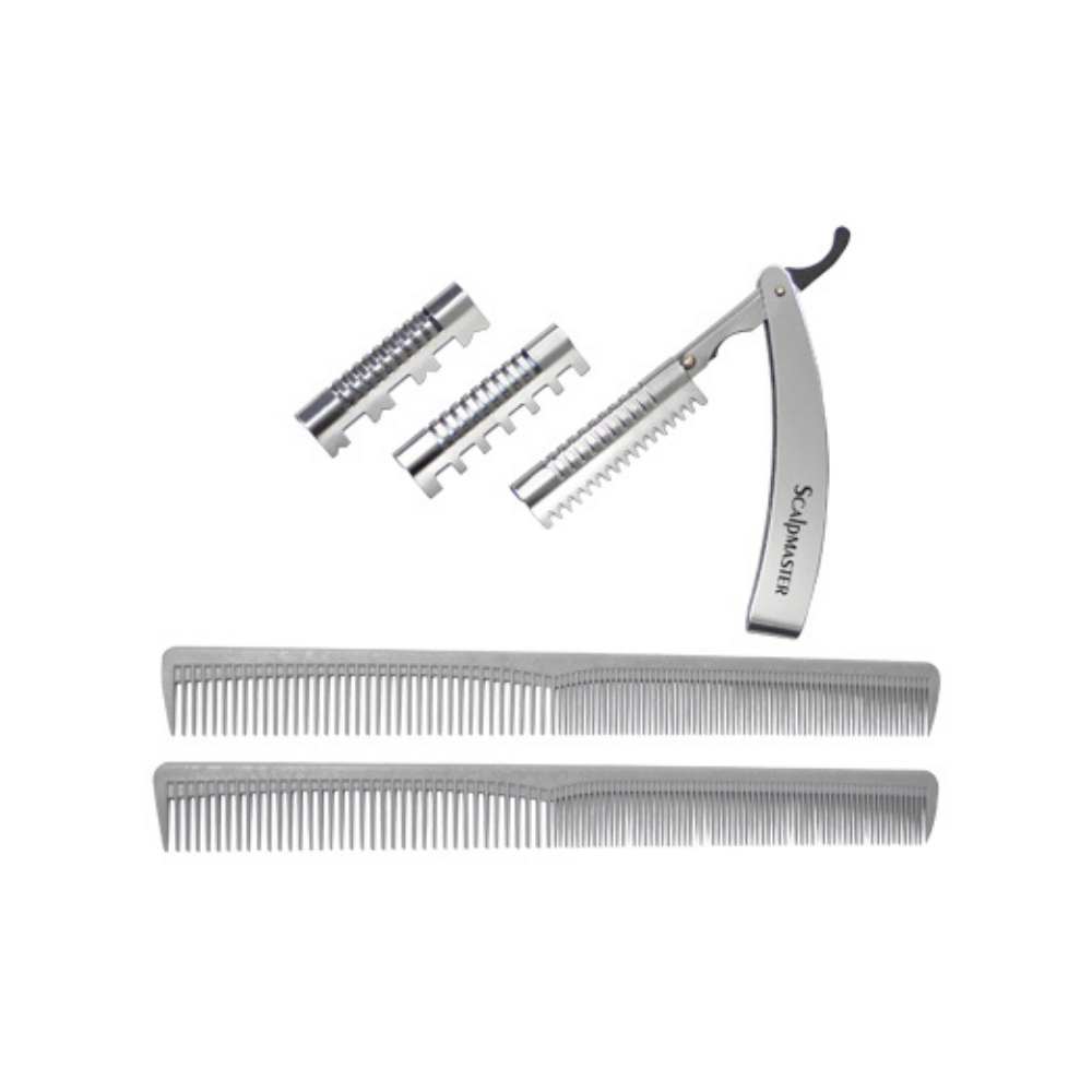 Scalpmaster hair styling razor kit sc-Rzkt