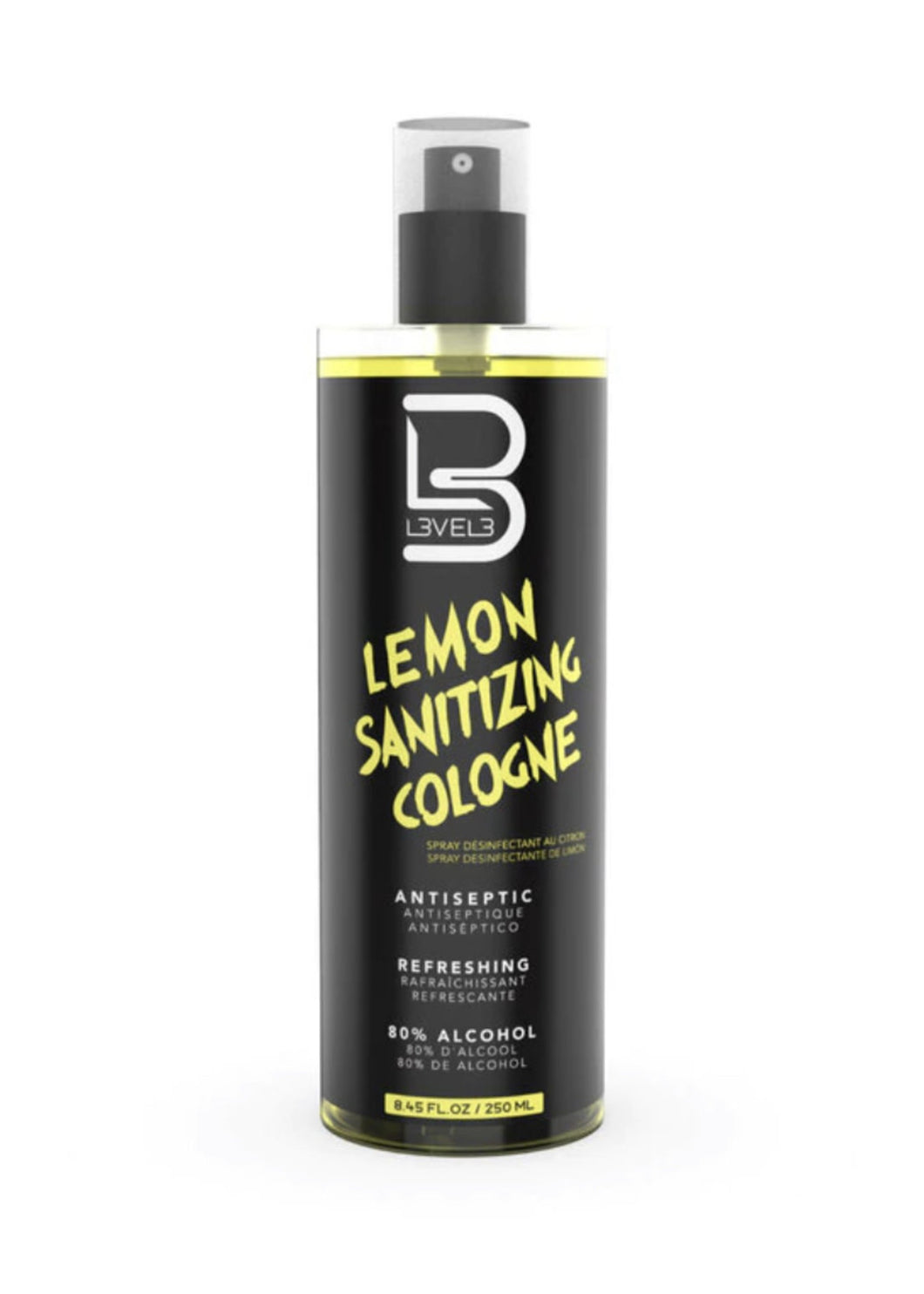 Level 3 LEMON SANITIZING COLOGNE